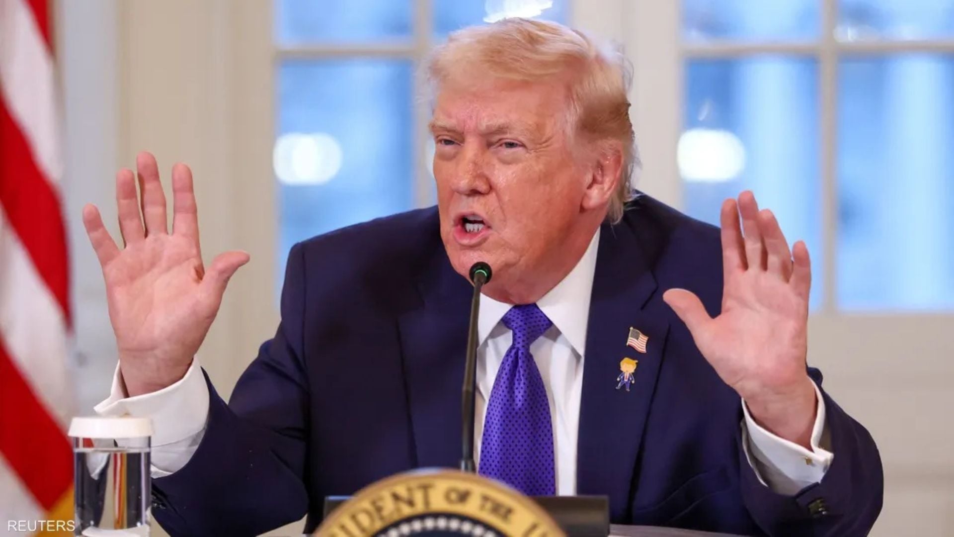 ترامب يدرس شنّ هجوم واسع على إيران.. وخيارات الضربات "تتسع"